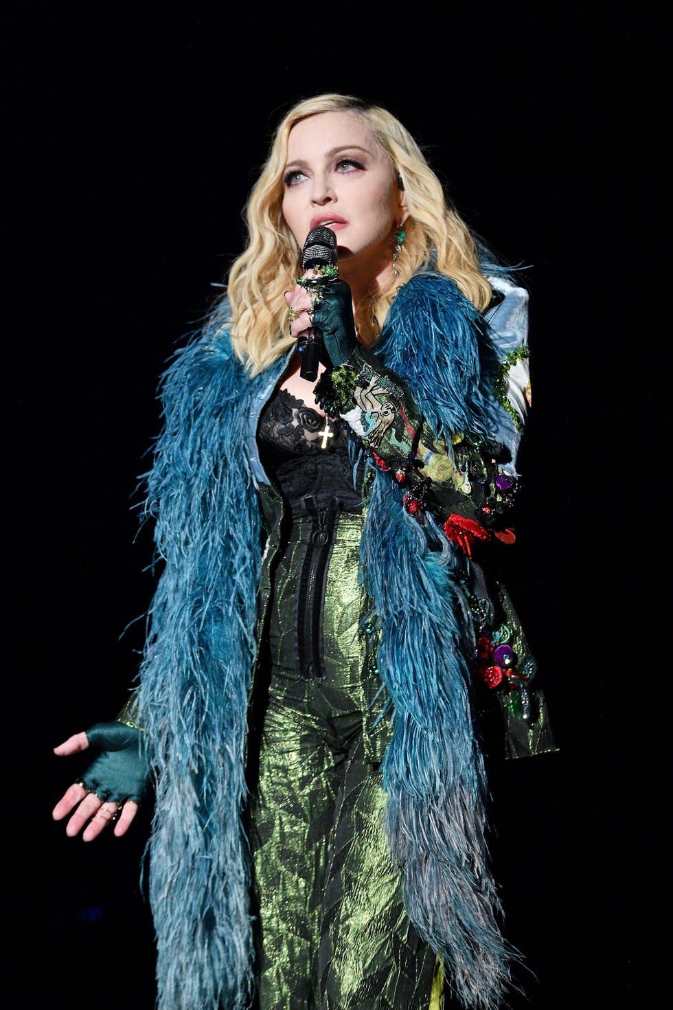 Madonna on stage nel 2017.​