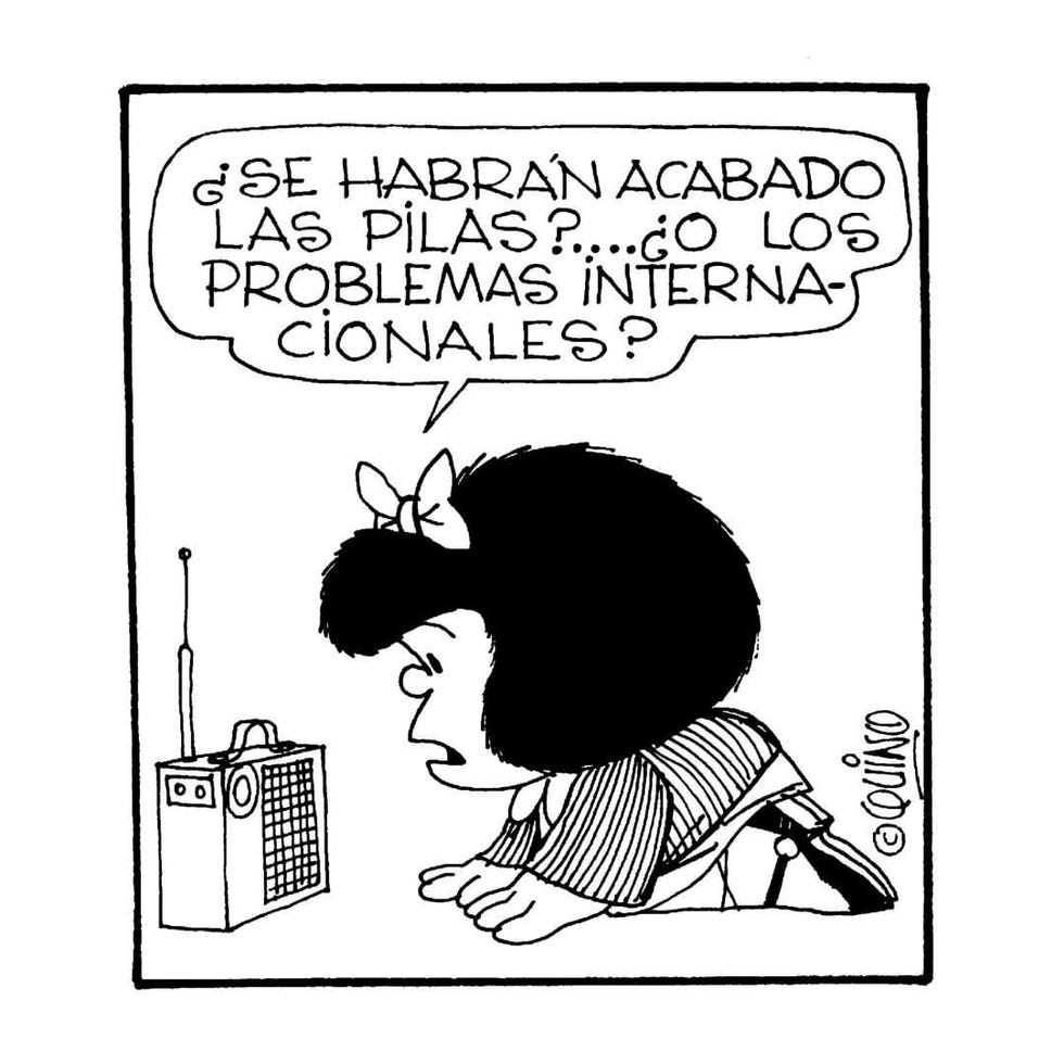 Las 25 viñetas de Mafalda más reivindicativas e ingeniosas