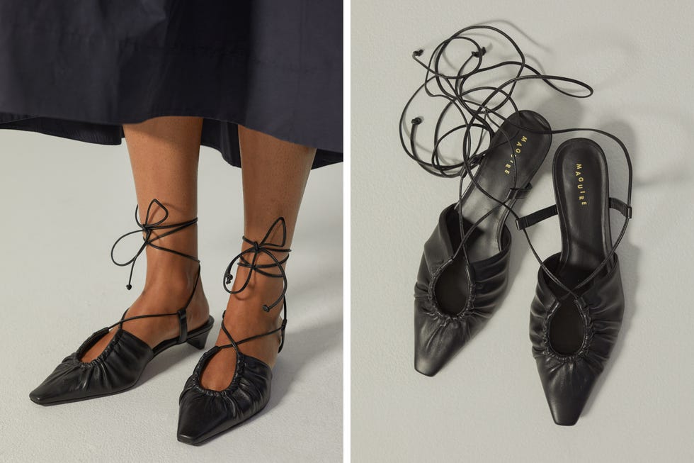 a person wearing high heels