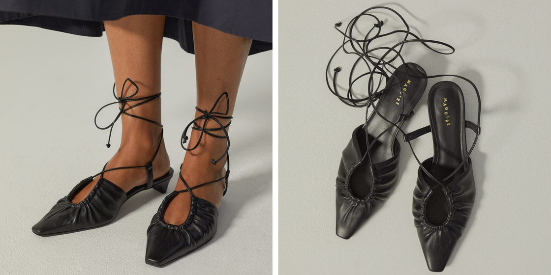a person wearing high heels