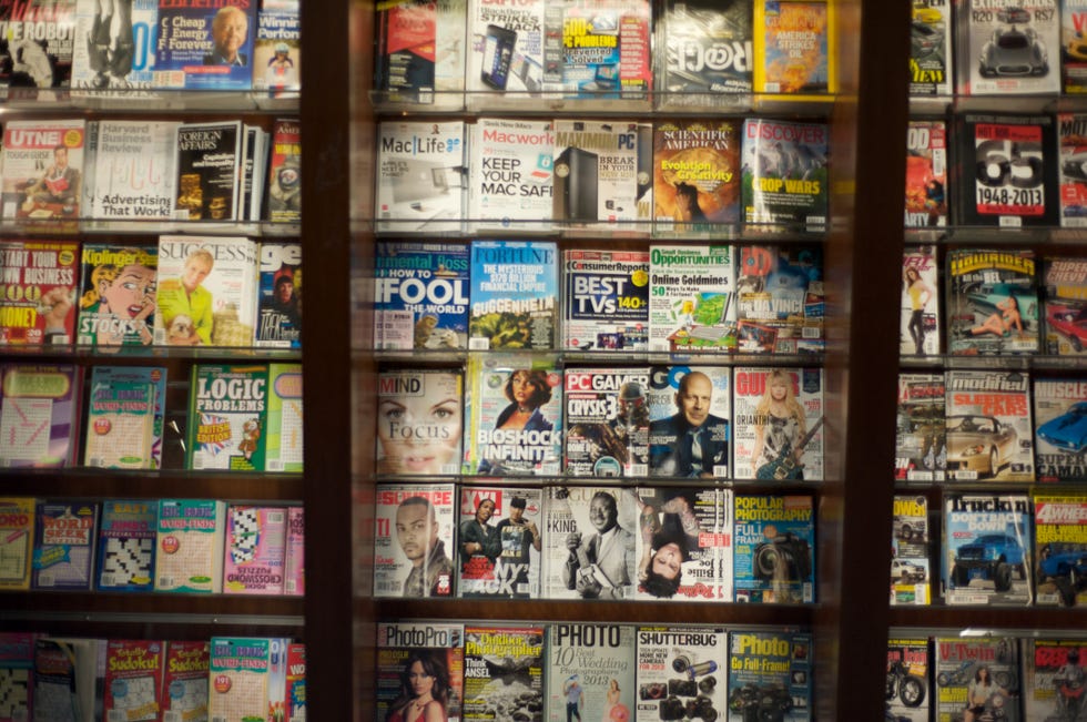 magazine rack