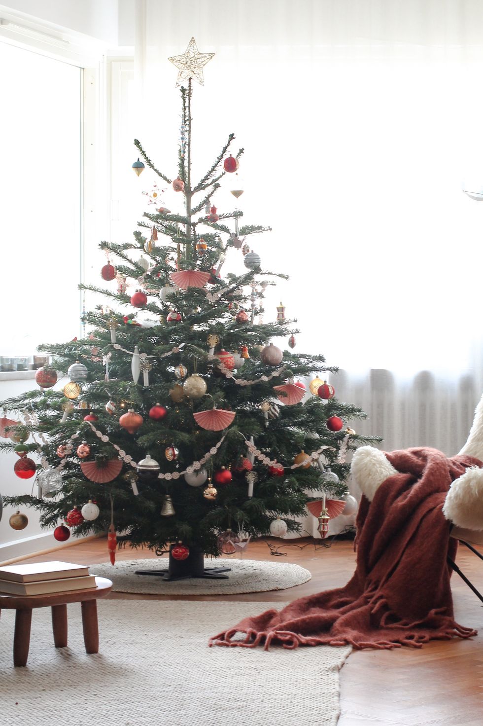 scandinavian christmas tree