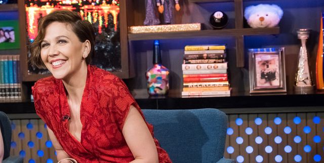 watch what happens live with andy cohen    pictured maggie gyllenhaal    photo by charles sykesbravonbcu photo banknbcuniversal via getty images