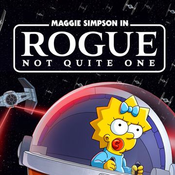 maggie simpson in rogue not quite one