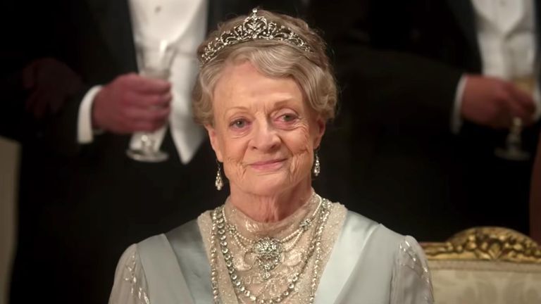 maggie smith as violet