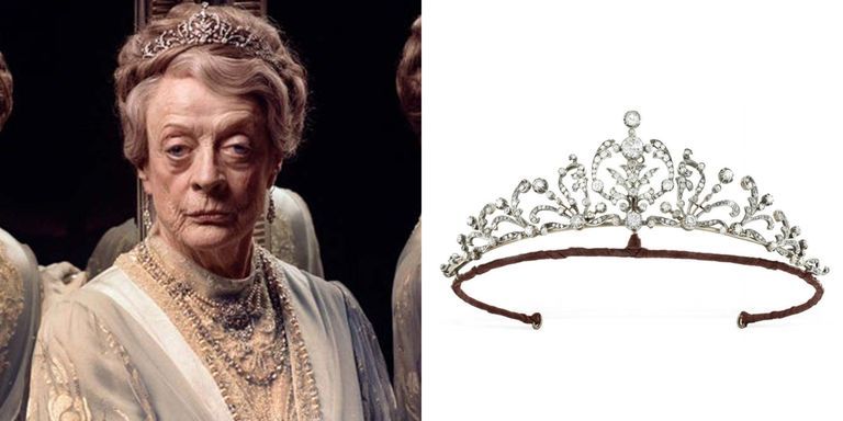 maggie smith and crown