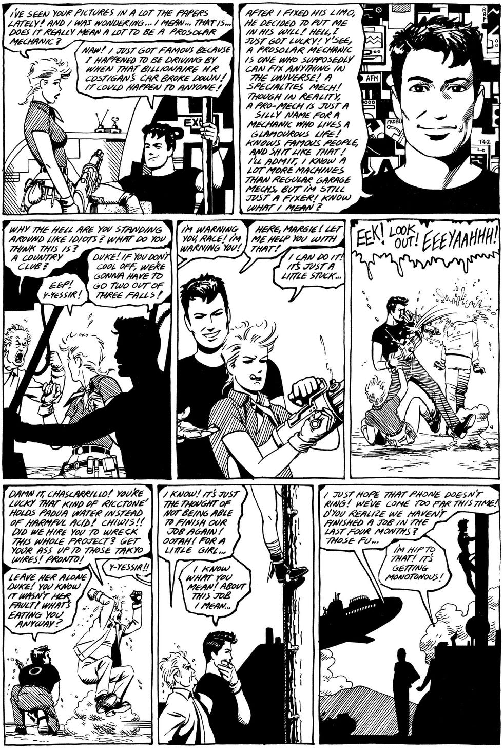 maggie the mechanic, excerpt, jaime hernandez, love and rockets
