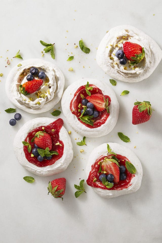Magic Mini Pavlovas - Mother's Day Desserts