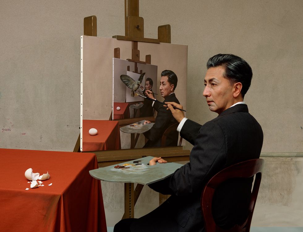 Yasumasa Morimura, Magritte, arte, fotografia