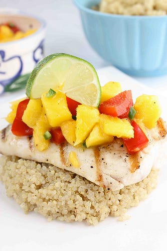 Mahi-Mahi with Mango Salsa