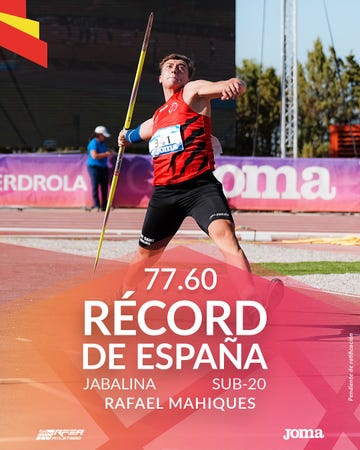 rafael mahiques lanzamiento de jabalina