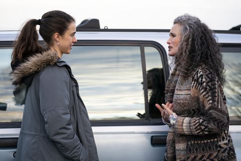 maid l to r margaret qualley as alex and andie macdowell as paula in episode 106 of maid cr ricardo hubbsnetflix © 2021