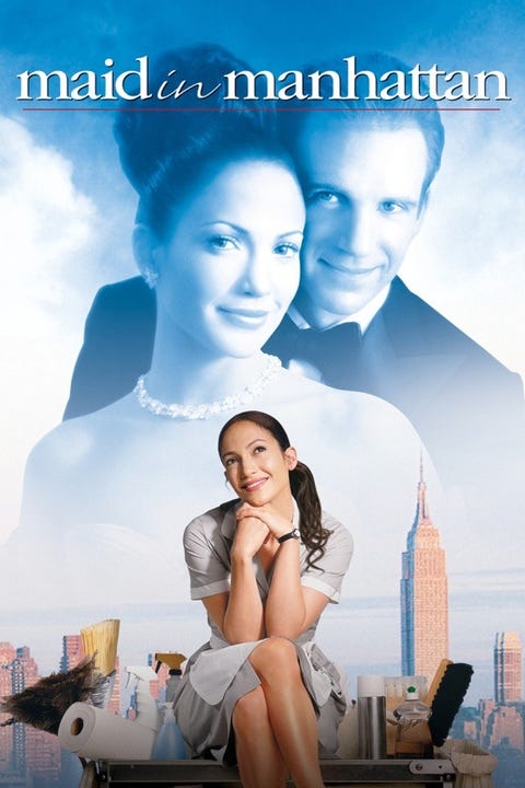 maid in manhattan movie poster