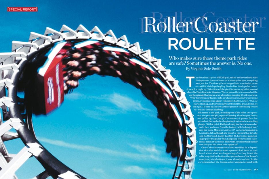 good housekeeping roller coaster safety article