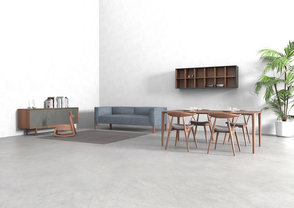 Furniture, Table, Room, Floor, Coffee table, Interior design, Chair, Flooring, Tile, Living room, 