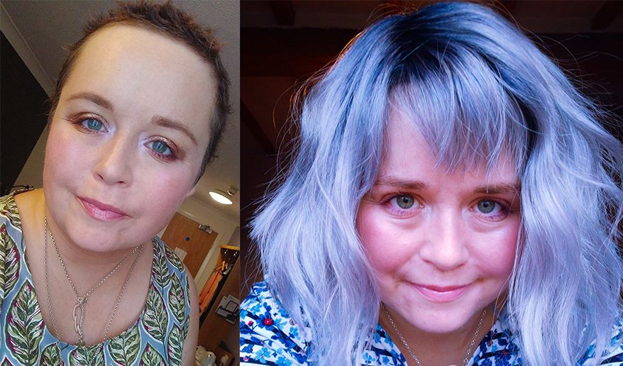 My blue wig helped me through chemo': Finding the right wig during  chemotherapy