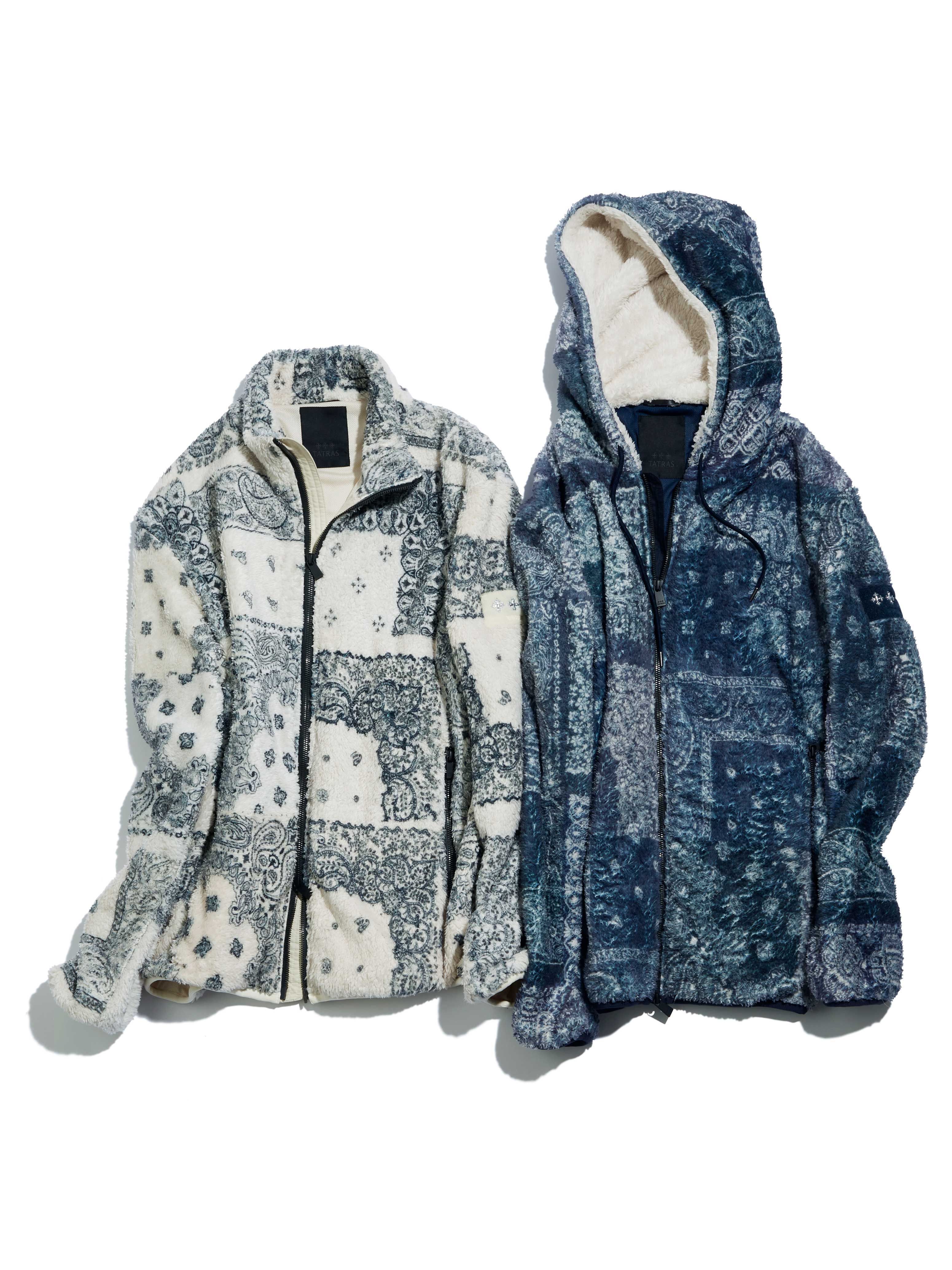 リラックス感と色気を備えた、「タトラス」のモコモコパーカ リラックス感と色気を備えた、「タトラス」のモコモコパーカ