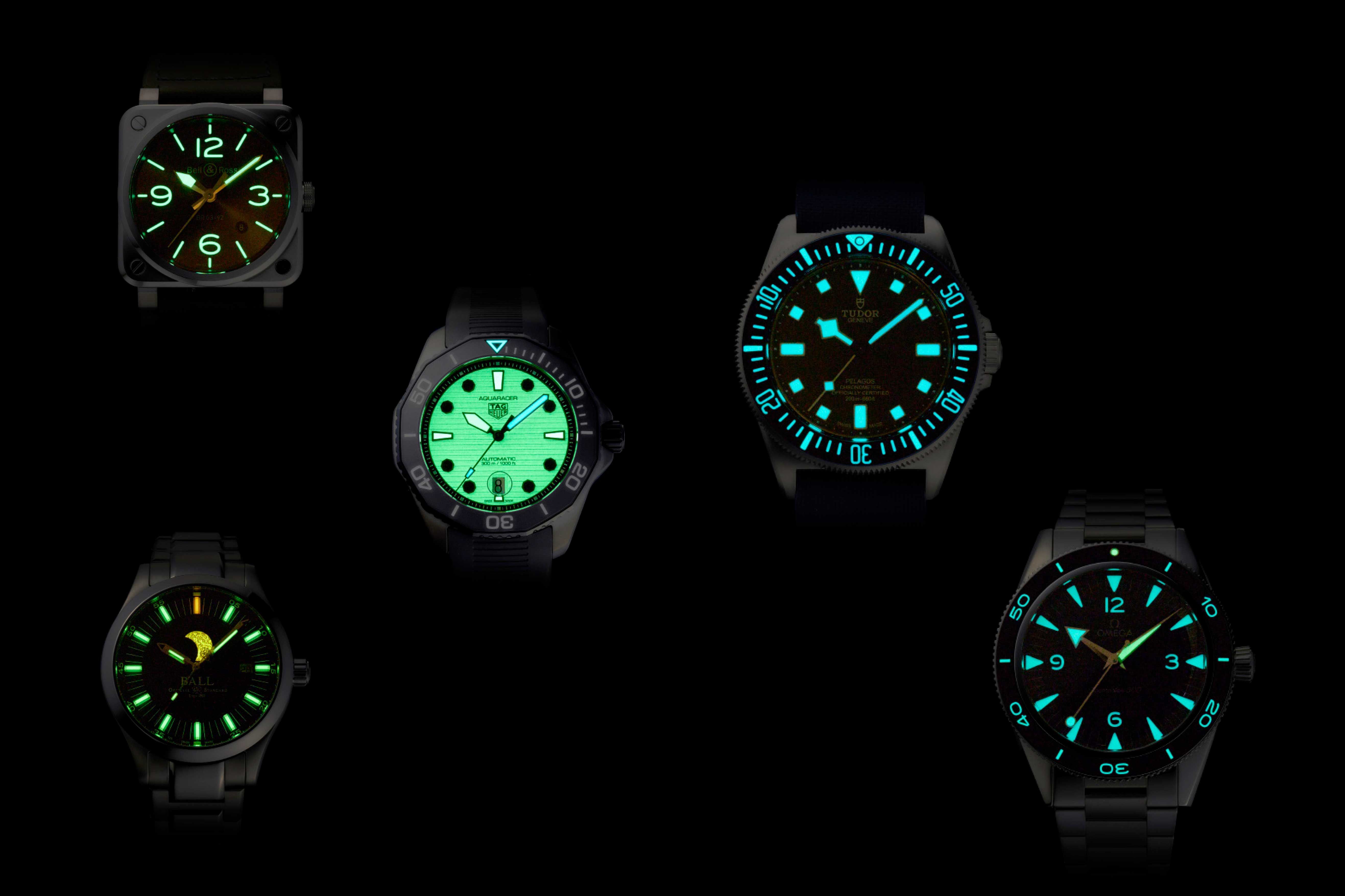 大人の気品 シンプルなアナログ腕時計  蓄光針で夜でも見えやすい！