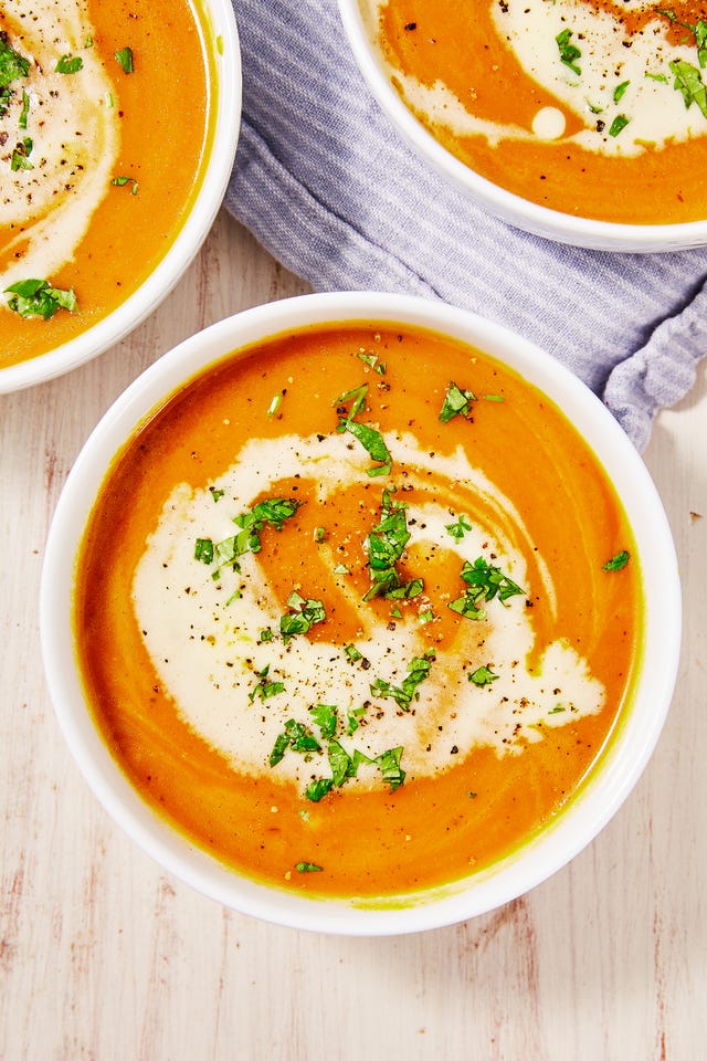 Best Butternut Squash And Sweet Potato Soup - Easy Soup Recipes