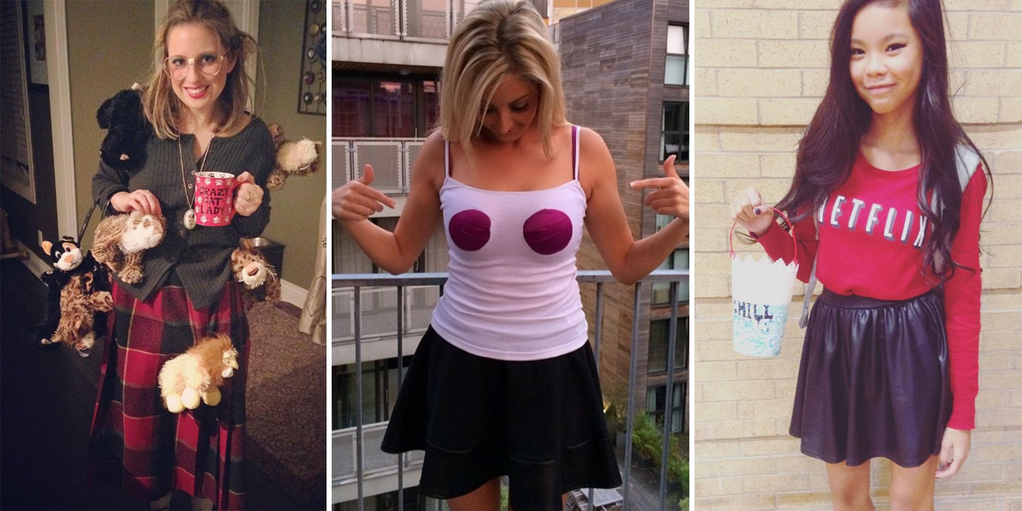 Last Minute DIY Halloween Costumes for Basic Babes