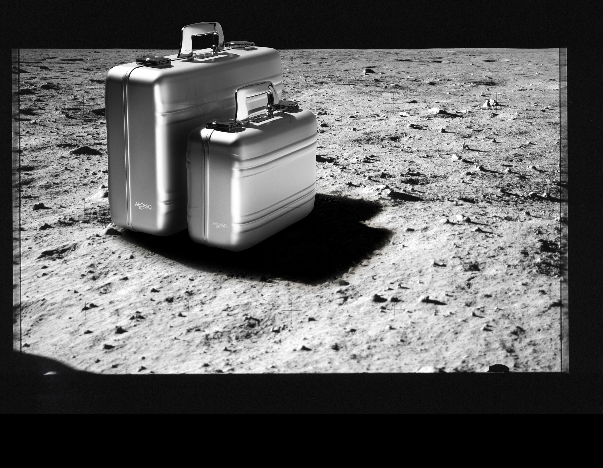 ZERO HALLIBURTON シルバー ゼロハリバートン アポロ11号月面着陸50 