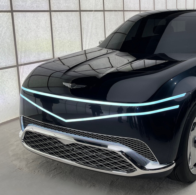 Genesis Neolun EV Concept Is a Full-Size Luxury SUV With Coach Doors