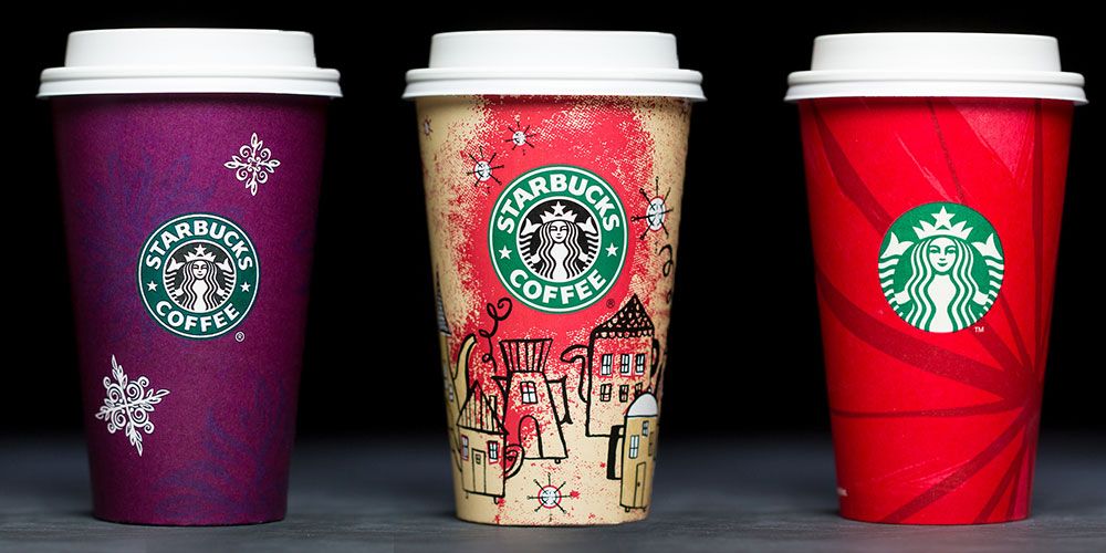 Starbucks Holiday Cups - Every Starbucks Holiday Cup From The Last