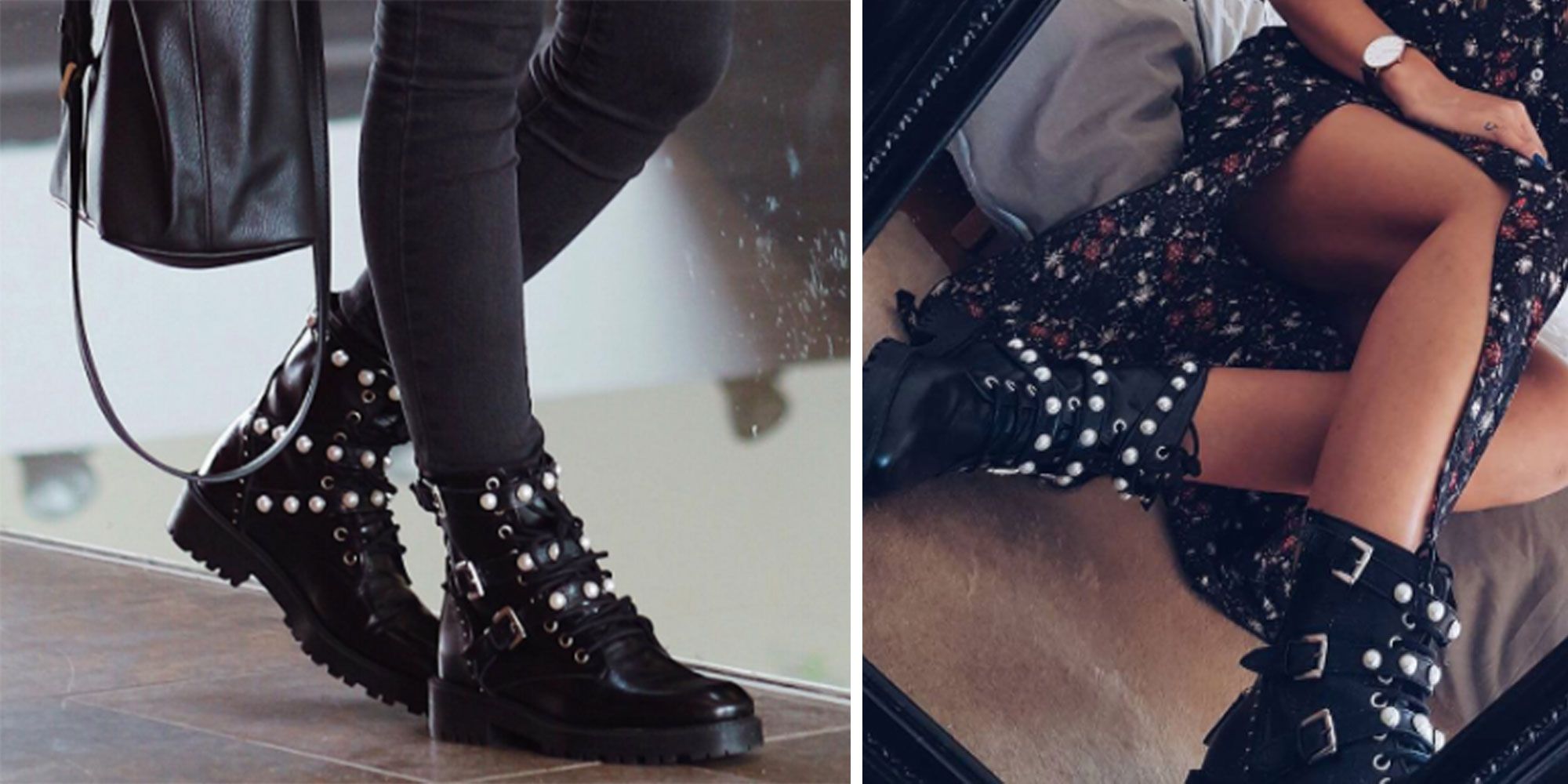 verhoging verdiepen wijsheid These Zara biker boots are all over Instagram