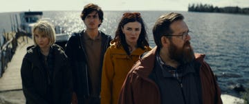 maisie ayres, sebastian croft, aisling bea, nick frost, get away