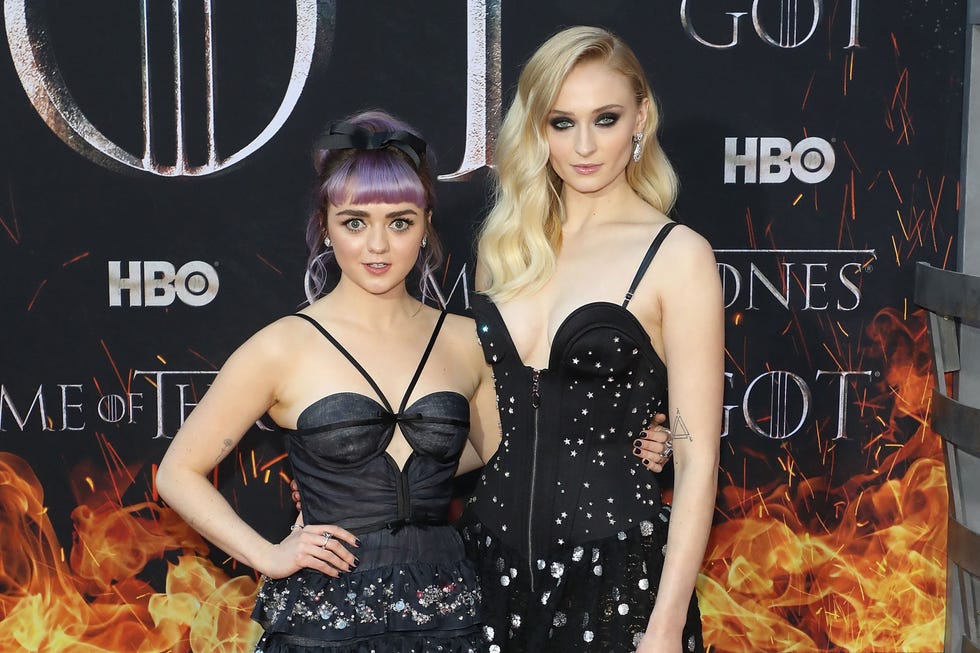 A Look at Sophie Turner Maisie Williams Through the Years