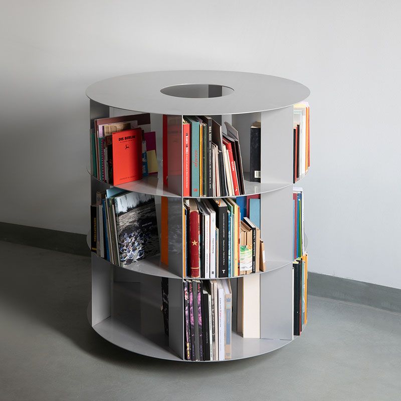 spanish architect and industrial design studio, tornasol, revolving book holder