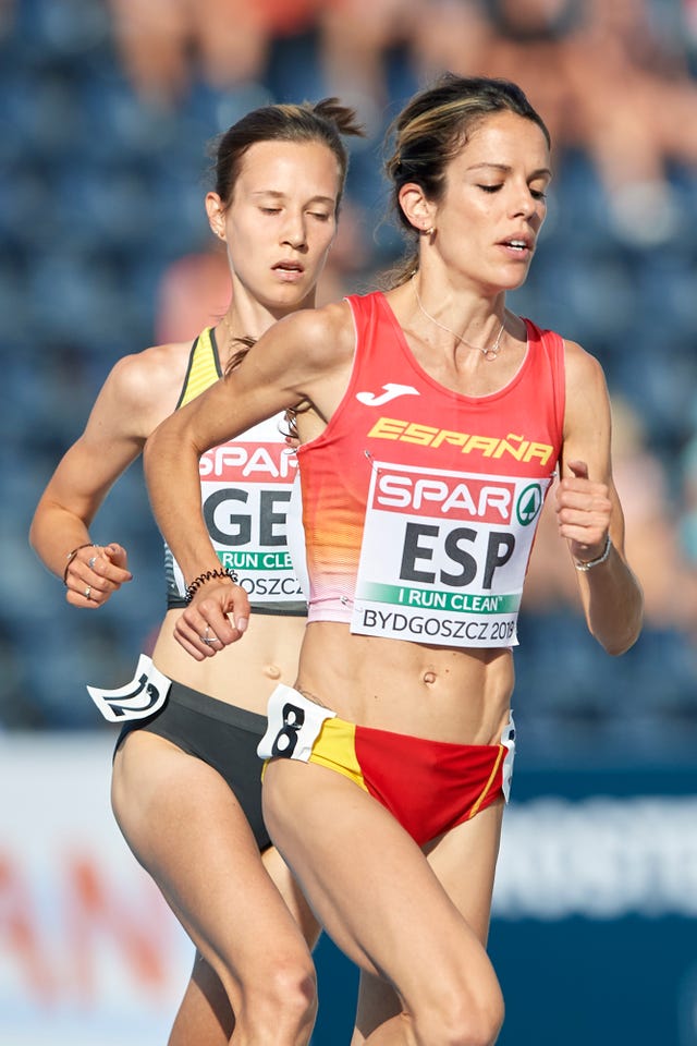 maitane melero compitiendo en el europeo por selecciones de bydgoszcz 2019