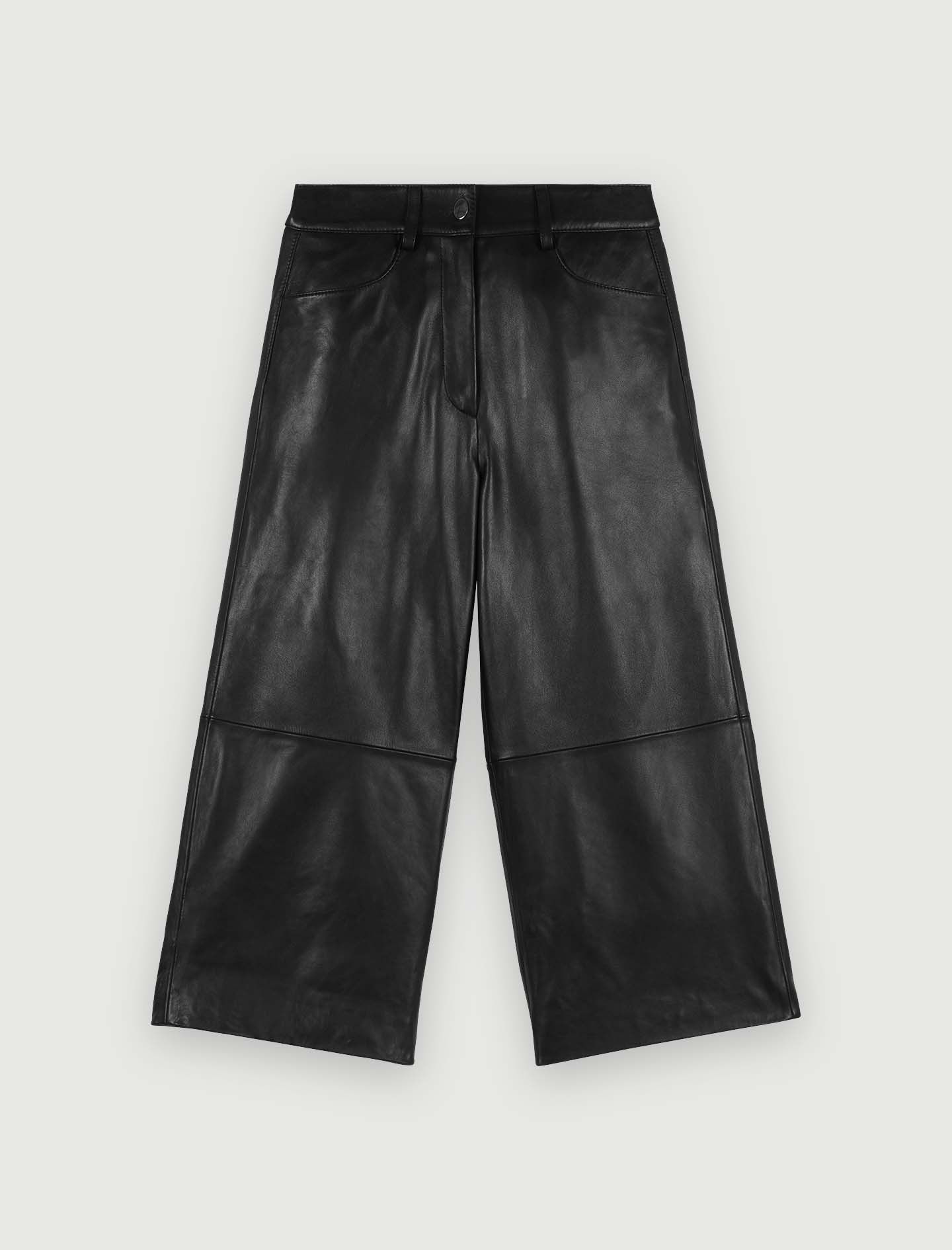 Leather Shorts - Leather Bermuda Short Are Totally In Right Now