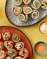 make ahead sandwich rolls and dips