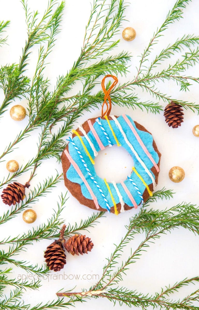diy donut ornaments