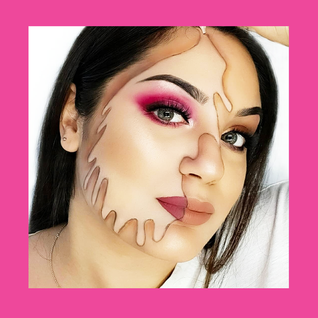 half face halloween makeup ideas