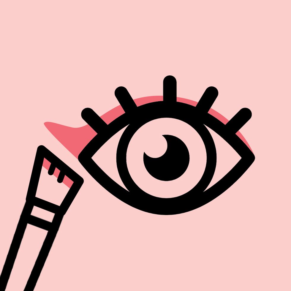 makeup hacks   use eyeshadow as eyeliner