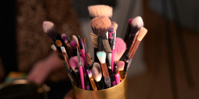 makeup brushes