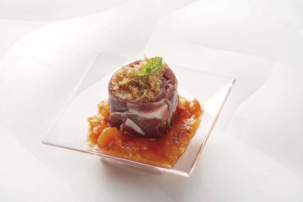 maki de jamón serrano