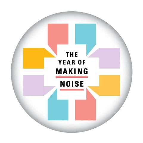 year of making noise logo