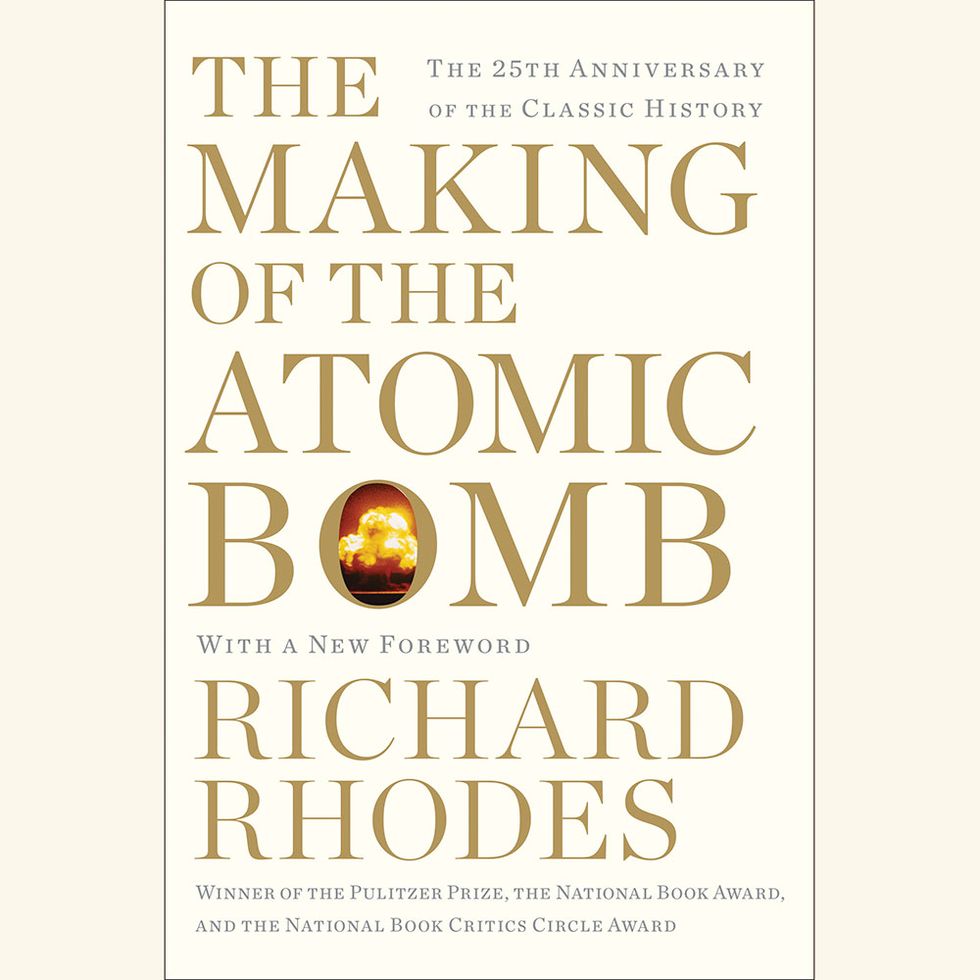 the making of the atomic bomb, 1986, richard rhodes
