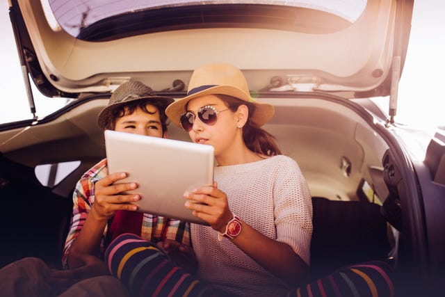 making road trip more pleasnt for kids