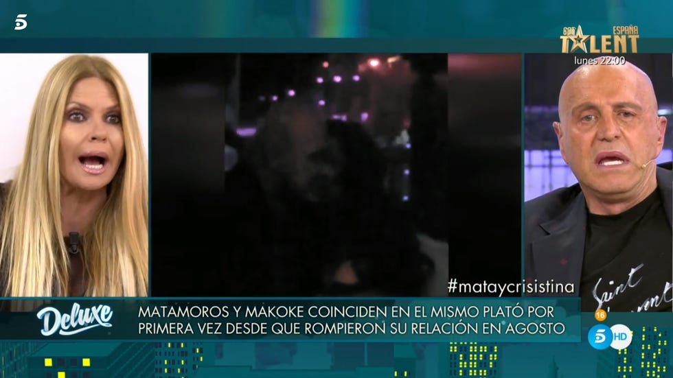 Cristina Pujol, Kiko Matamoros, Deluxe, Kiko y Makoke, Sábado Deluxe