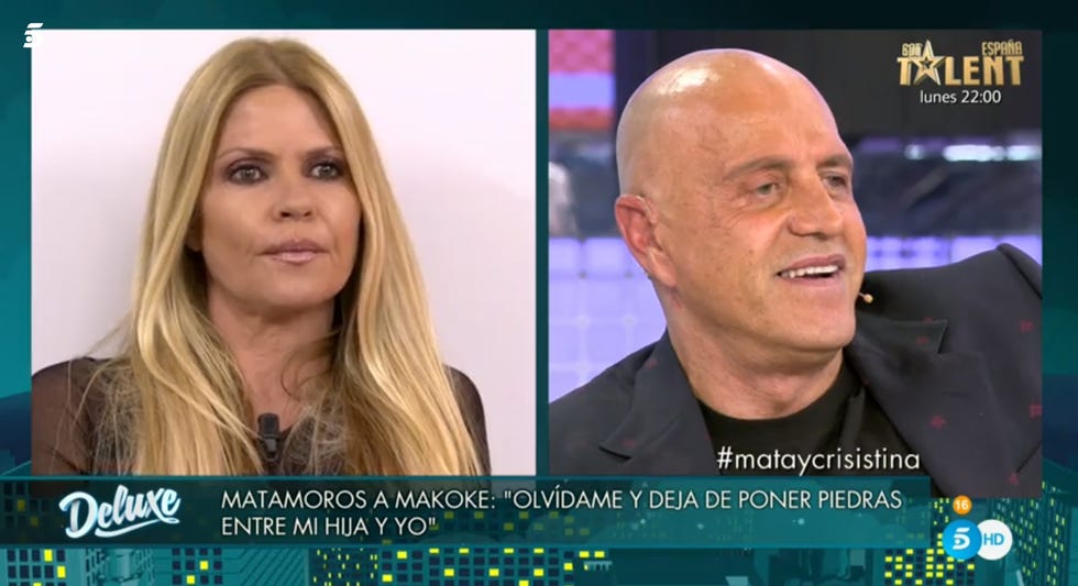 Cristina Pujol, Kiko Matamoros, Deluxe, Kiko y Makoke, Sábado Deluxe, Kiko matamoros, Makoke Kiko guerra