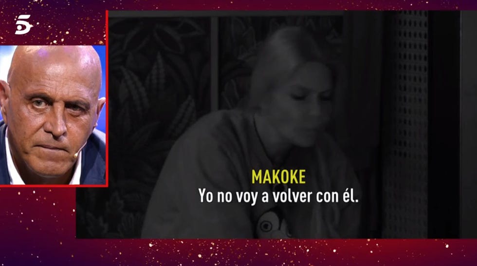 Makoke asegura no querer volver con Kiko Matamoros
