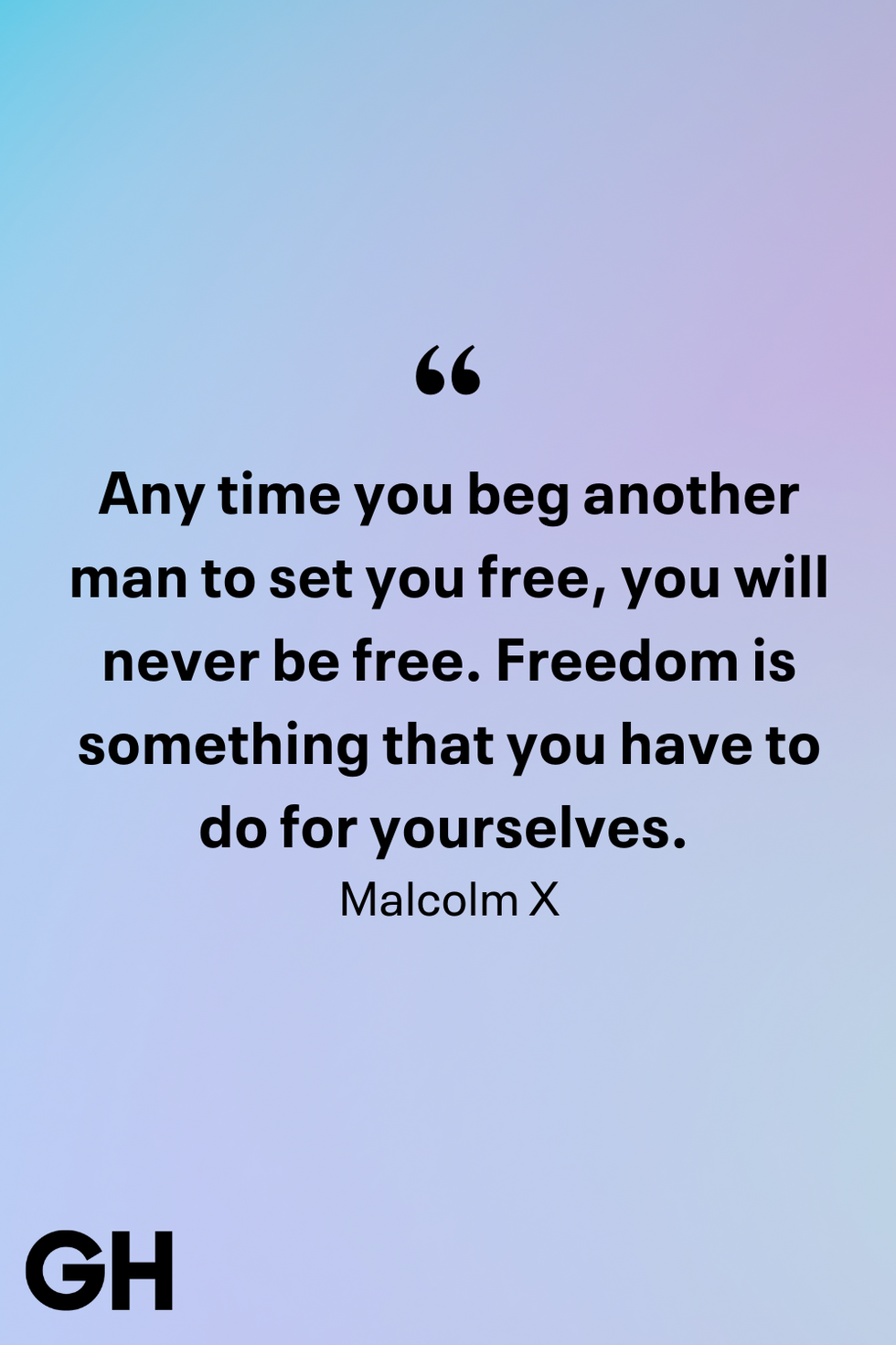 malcolm x day quotes