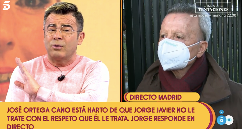 ortega cano, harto de jorge javier