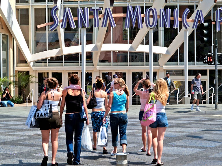 Santa Monica Place, Santa Monica, California, 2004.