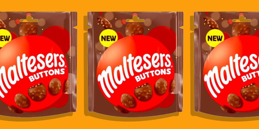 Maltesers are launching buttons in the UK and ooh mamma