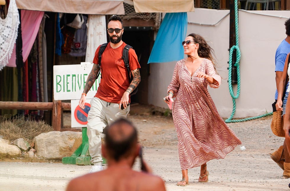 malu junto a su nuevo novio, angel el turco, en ibiza